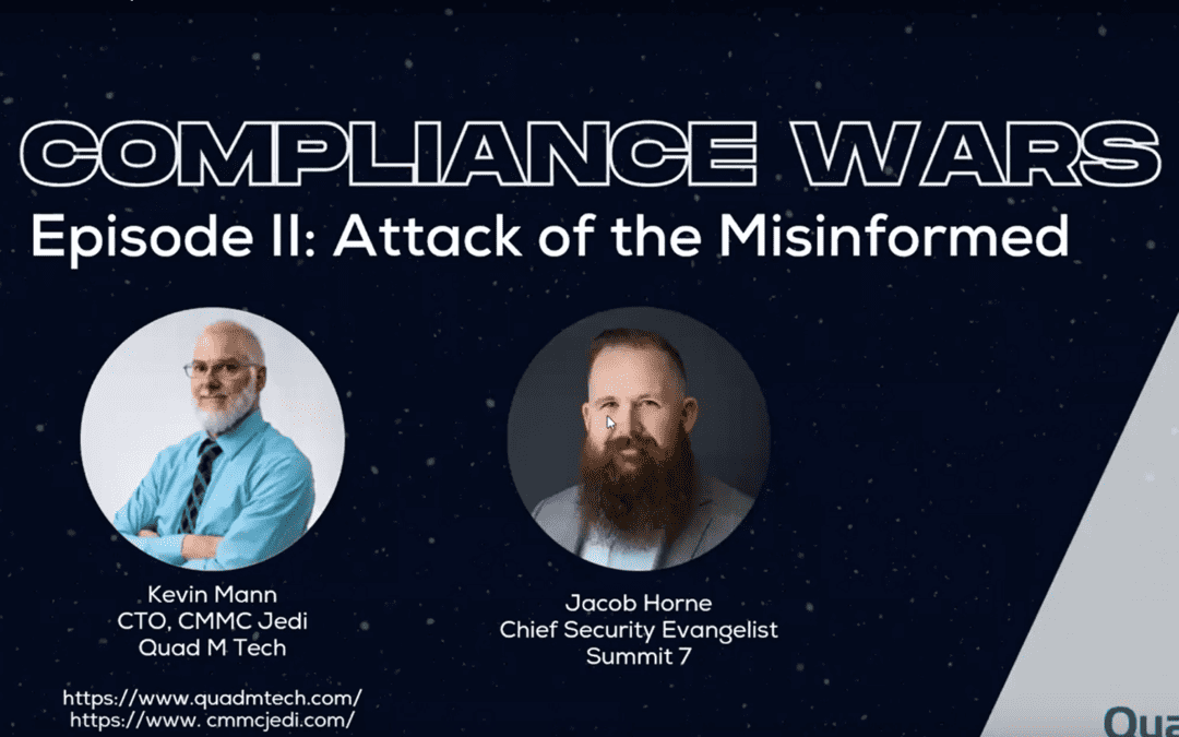 Compliance Wars Episode II: Attack of the Misinformed